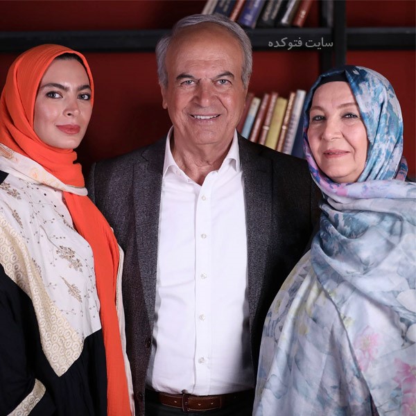 غلامرضا نیکخواه و عکس همسرش شهلا چهلتن و دخترش نیلوفر