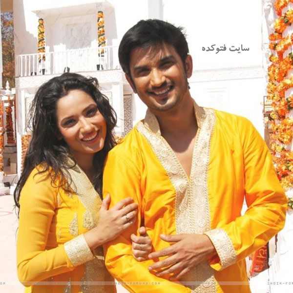 سوشانت سینگ راجپوت و همسرش آنکیتا لوکنده